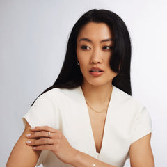 Isabel Bernard Aidee Julee 14 Carat Golden Schakel Necklace IB340111