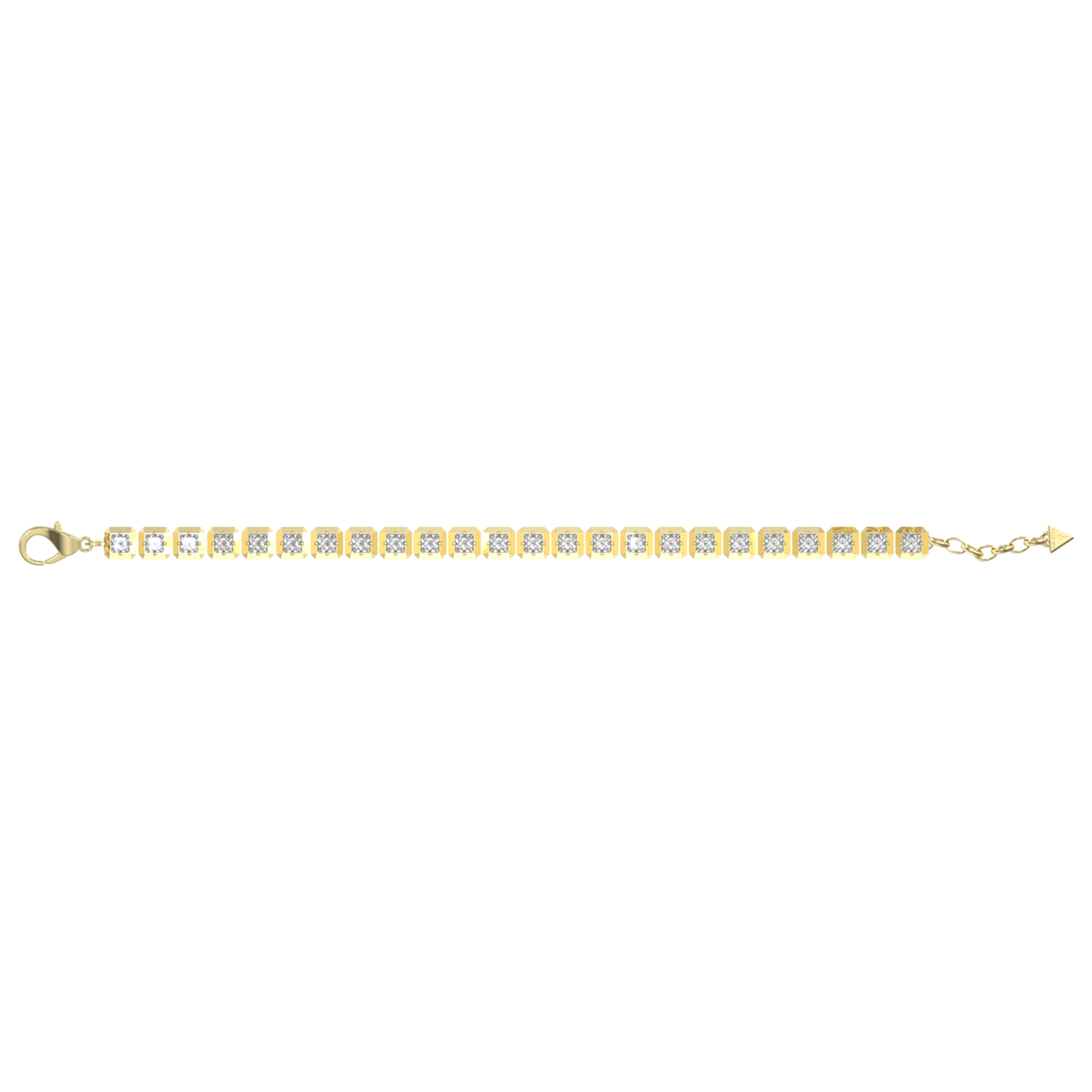 Guess Ace Of Diamonds Gold-coloured Bracelet JUBB06174JWYGS