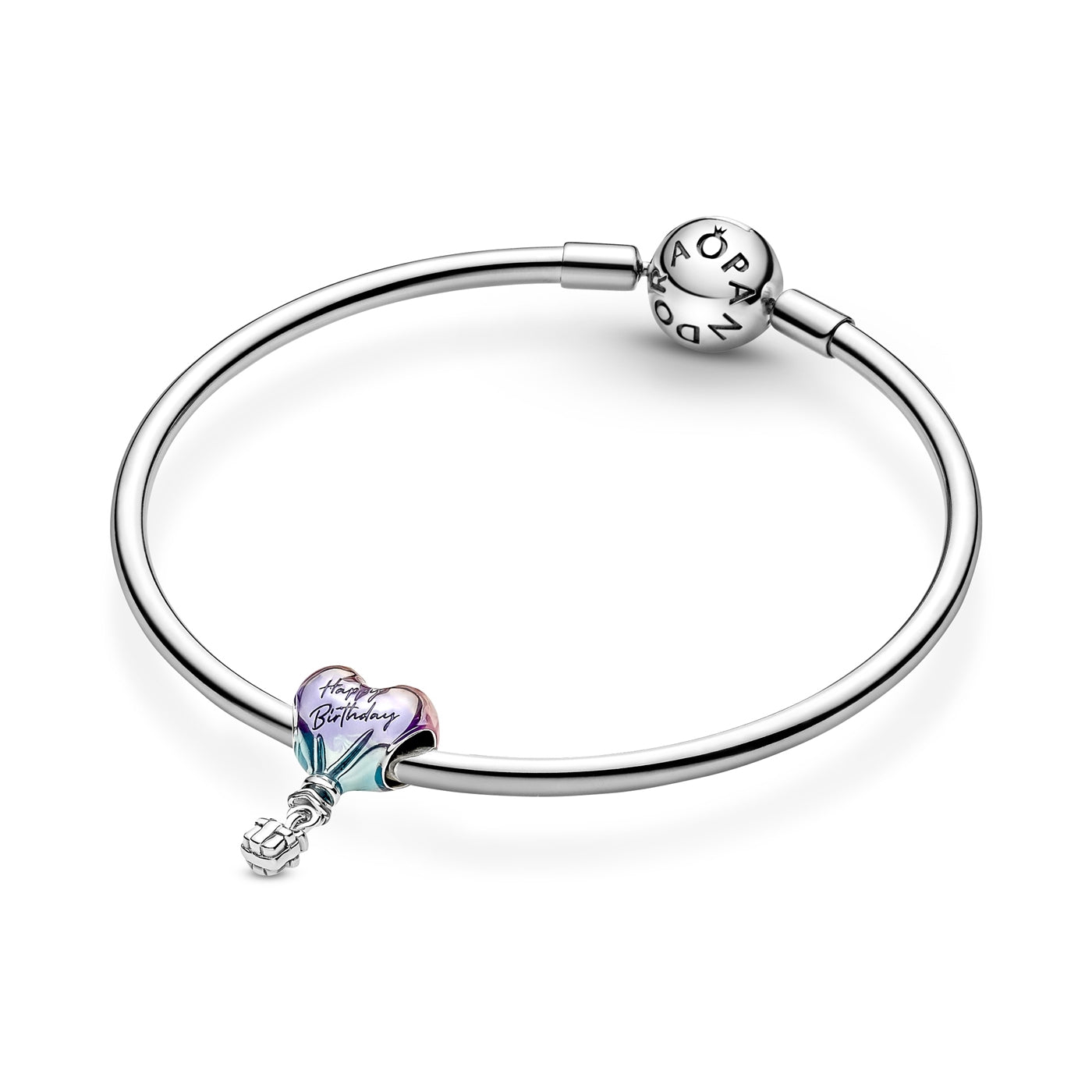 Pandora Moments 925 Sterling Zilveren Happy Birthday Hot Air Balloon Bedel 791501C01