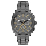 Fossil Machine Round Grey Dial Watch FS6160