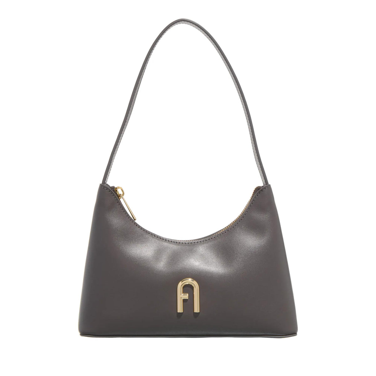 Furla Diamante Grey Leather Hobo bag 2001-A0629199