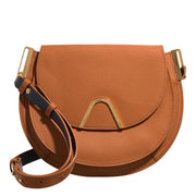 Coccinelle Cognac Leather Crossbody Bag E1QKF150101390