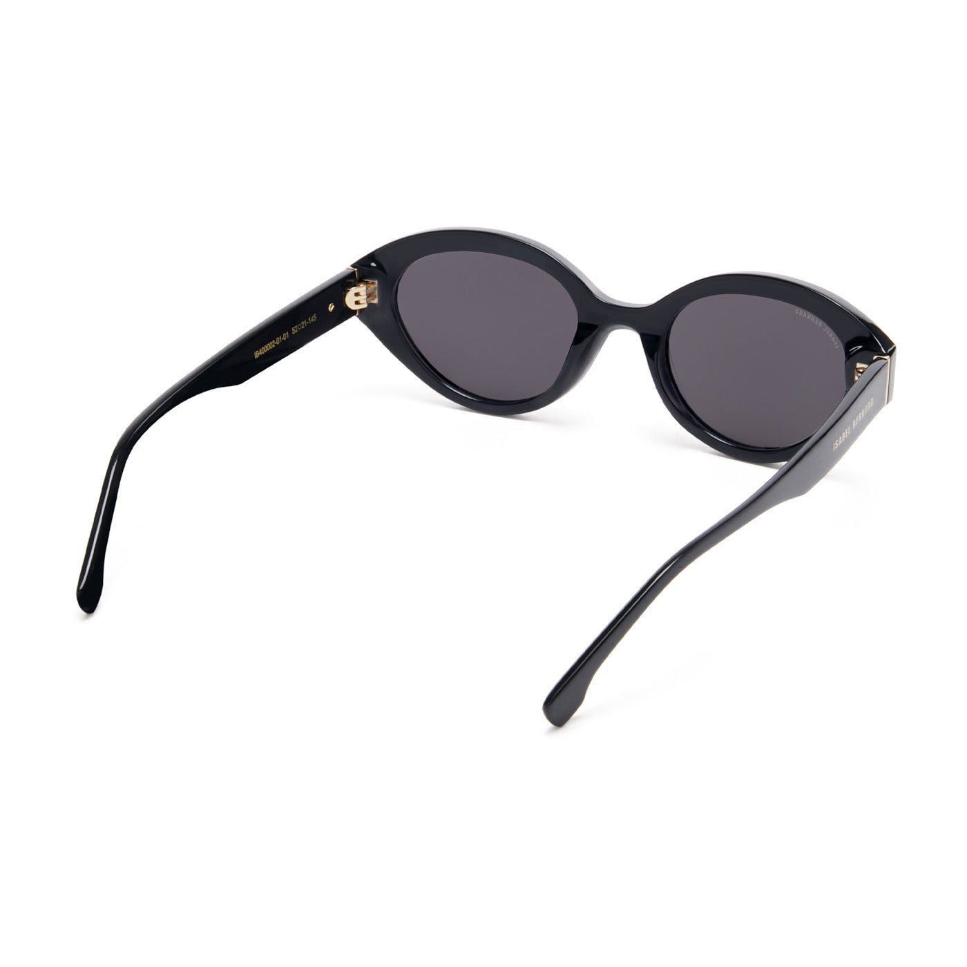 Isabel Bernard La Villette Rosaire Black Ovale Sunglasses IB400002-01-01
