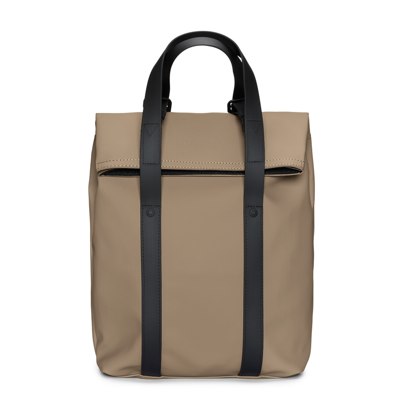 Rains Beige 2 Way Tote Backpack Mini R12780-133-zoom-