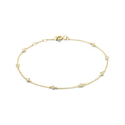 Isabel Bernard Rivoli Esmée 14 Karaat Gouden Armband IB320099