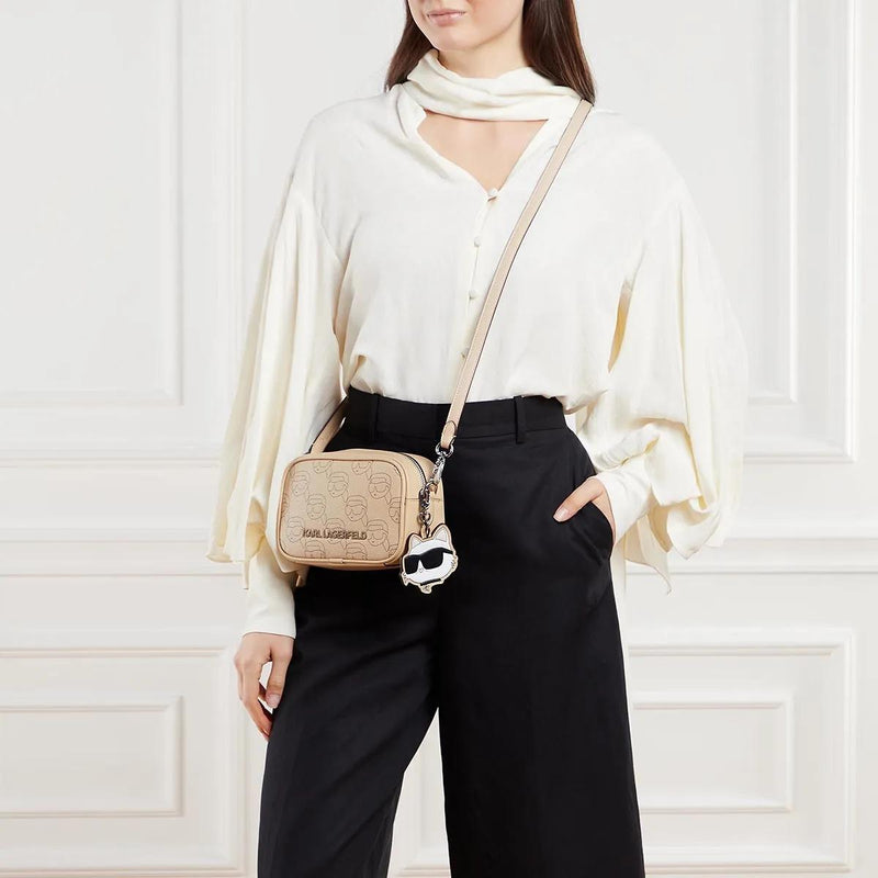 Karl Lagerfeld Beige Crossbody Bag 2001-A0491495-zoom-