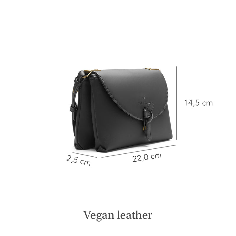 Violet Hamden Essential Bag Black Crossbody VH22007-zoom-