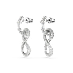 Swarovski Hyperbola Silver Drop Earrings 5679793