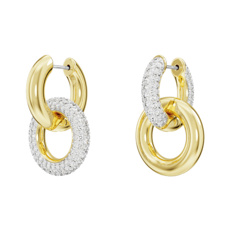Swarovski Dextera Gold-coloured Earrings 5668818-zoom-