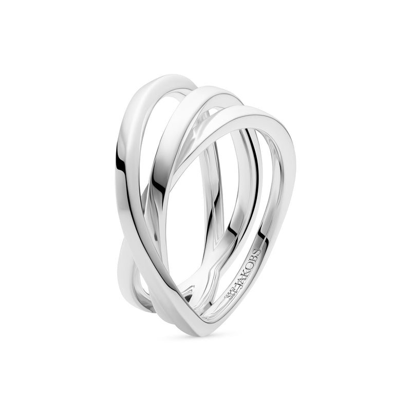 Sif Jakobs 925 Sterling Zilveren Spirale Pianura Ring SJ-R2590-56-zoom-