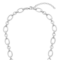Parte Di Me Bibbiena Poppi Adriane 925 Sterling Silver Link Necklace PDM34105
