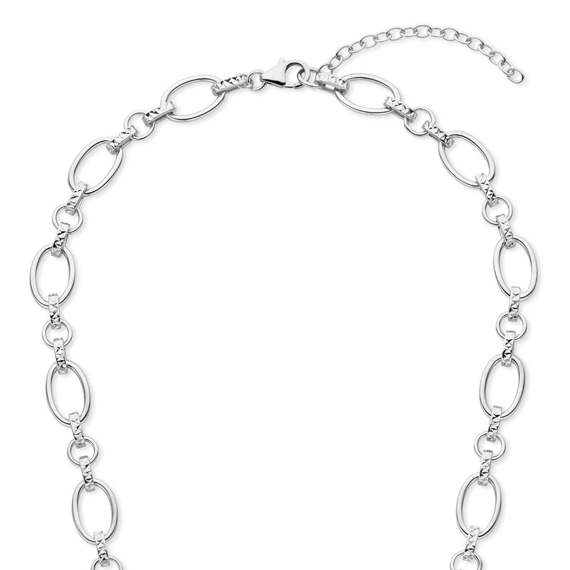 Parte Di Me Bibbiena Poppi Adriane 925 Sterling Silver Link Necklace PDM34105-zoom-
