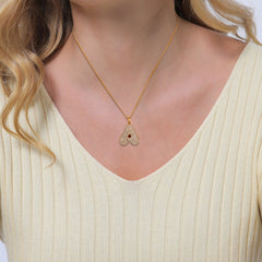 Elli 925 Sterling Silver Necklace Gold plated 2004-BF-0008260-001