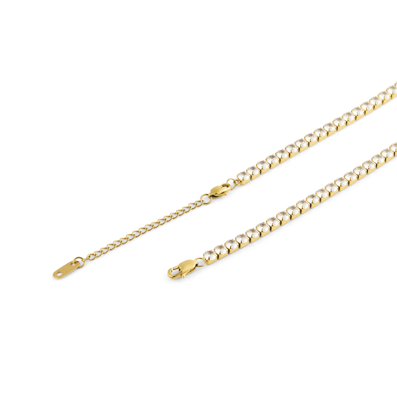 Mockberg Kenza Gold Plated Alora Necklace MB1930-zoom-