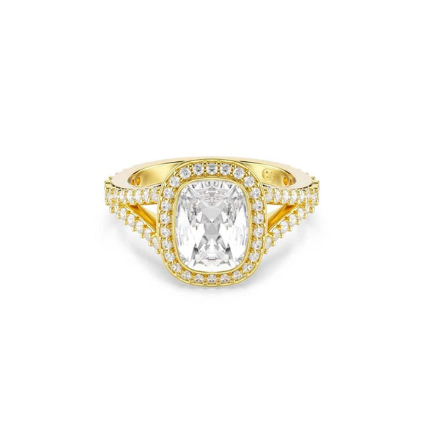 Swarovski Una Angelic Cushion Goudkleurige Ring 5762630