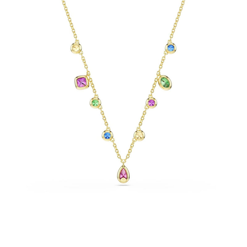 Swarovski Imber Organic Goudkleurige Multicolour Ketting 5753274-zoom-