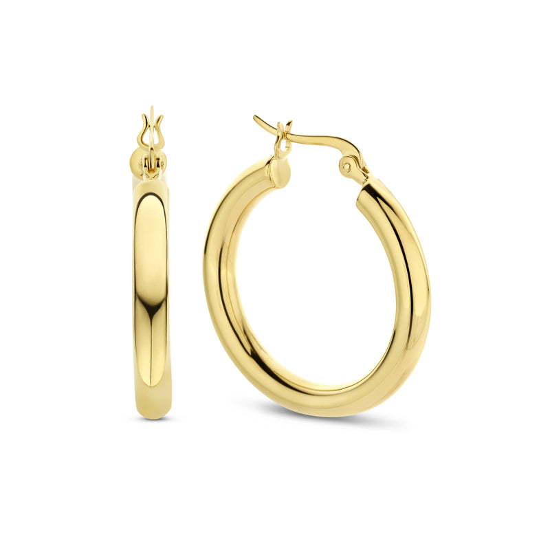 Parte Di Me Bibbiena Poppi Casentino 925 Sterling Zilveren Gold Plated oorringen PDM36154-zoom-
