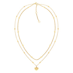 Tommy Hilfiger Stainless Steel Gold-coloured Women's Necklace TJ2781010