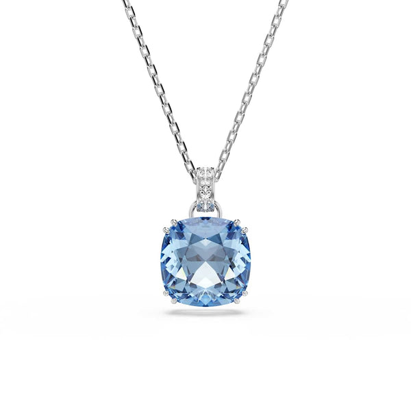 Swarovski Millenia Zilveren Ketting met Blauwe Hanger 5760057