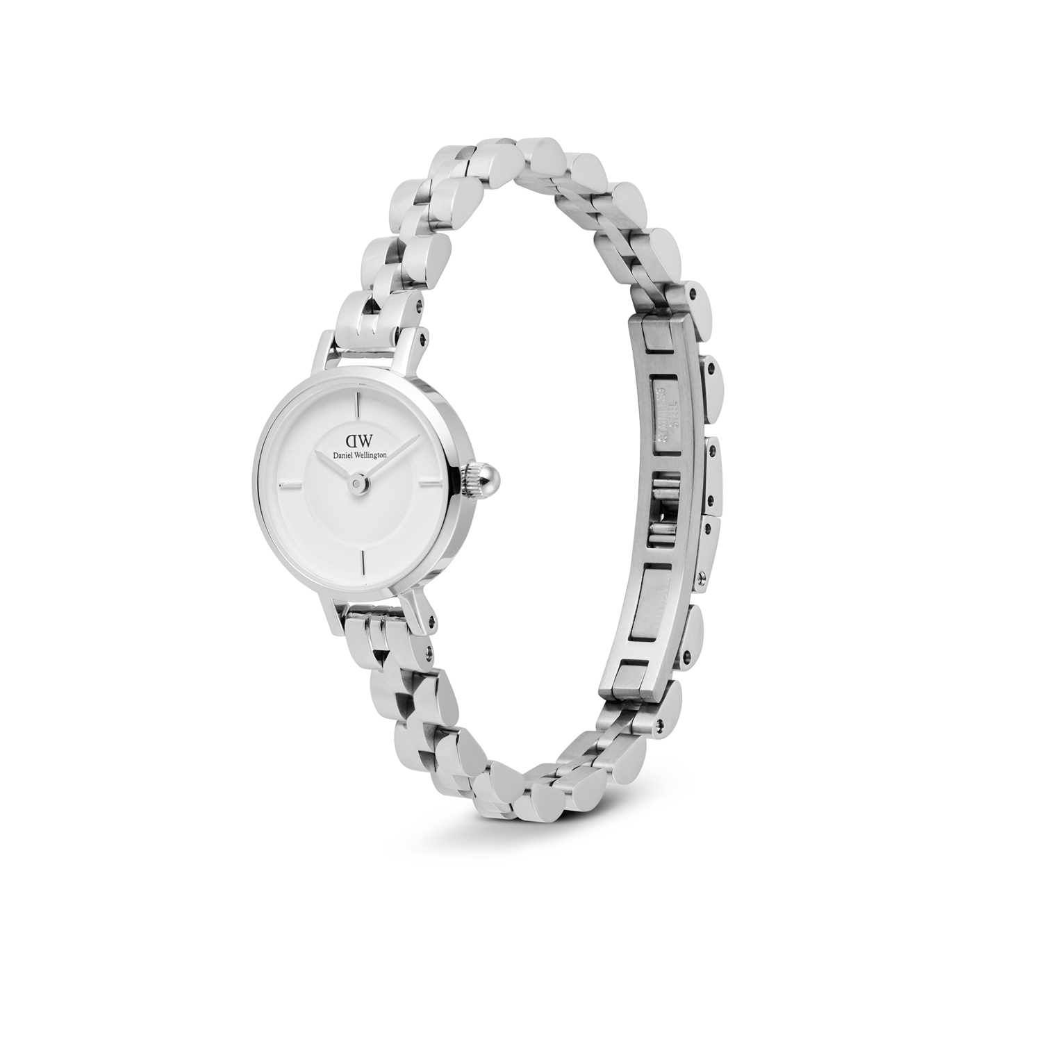 Daniel Wellington Petite & Quadro Mini Arch White Women's Watch DW00100853