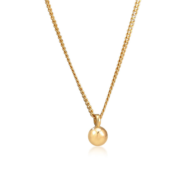 Elli 925 Sterling Silver Link Chain Necklace 2004-BF-0008088-001