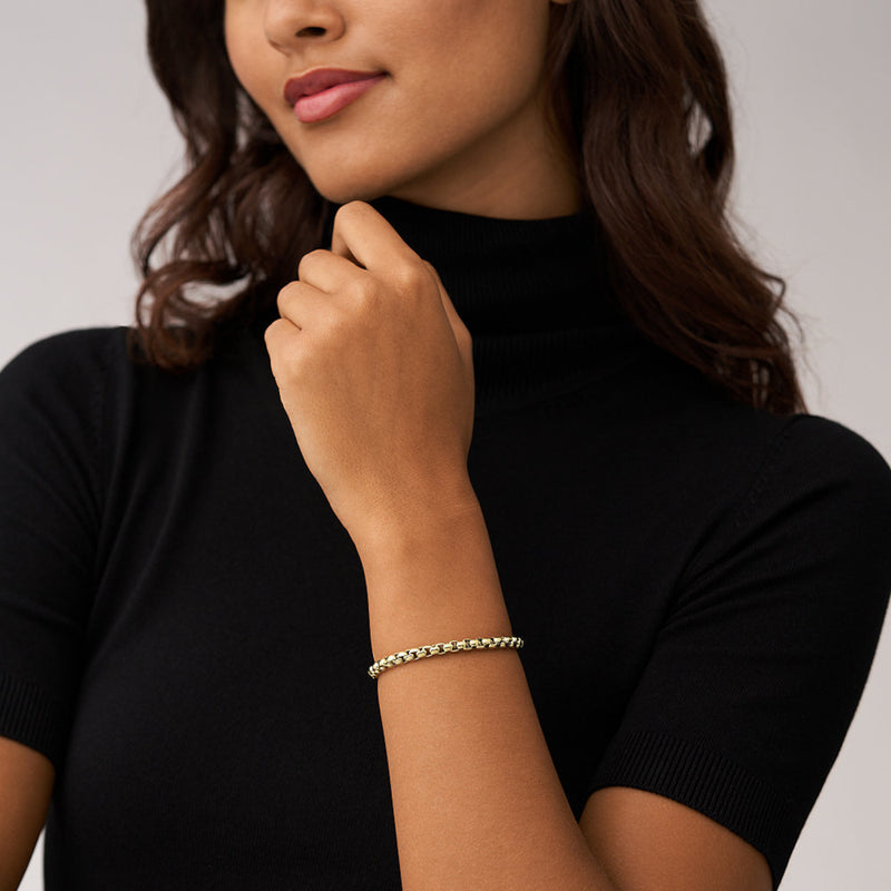 Fossil Gold-coloured Bracelet JF04561710-zoom-