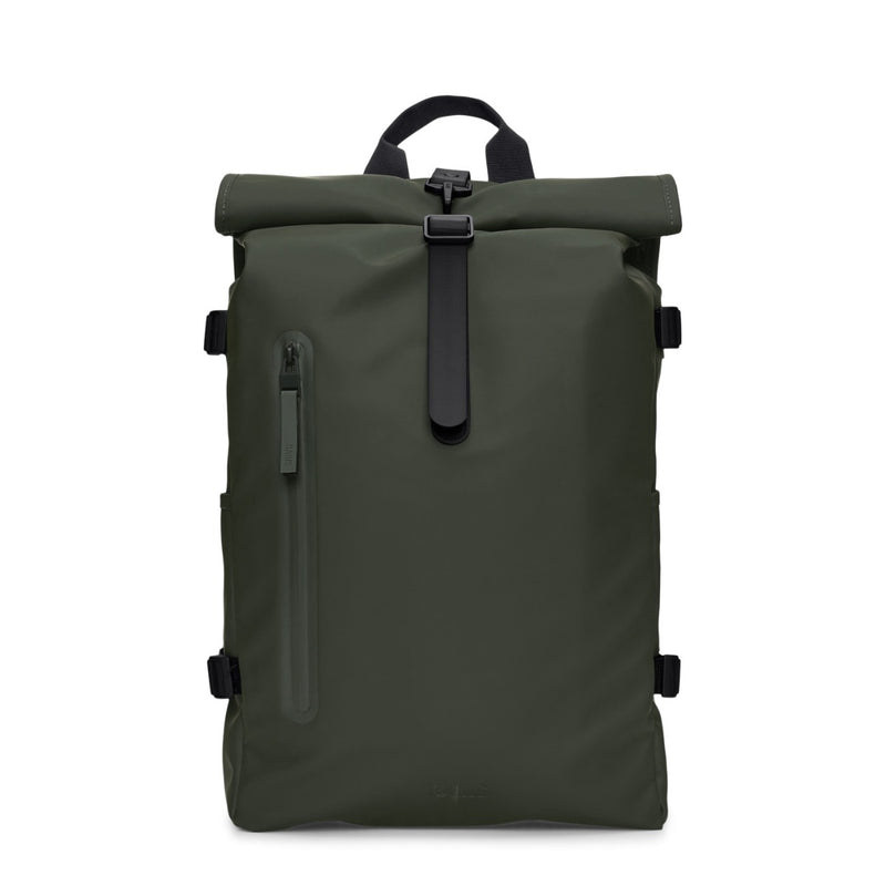 Rains Rolltop Green Backpack R14590-03-zoom-