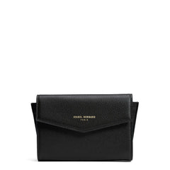 Isabel Bernard Honoré Lina Black Clutch With Detachable Shoulder Chain IB21135-001