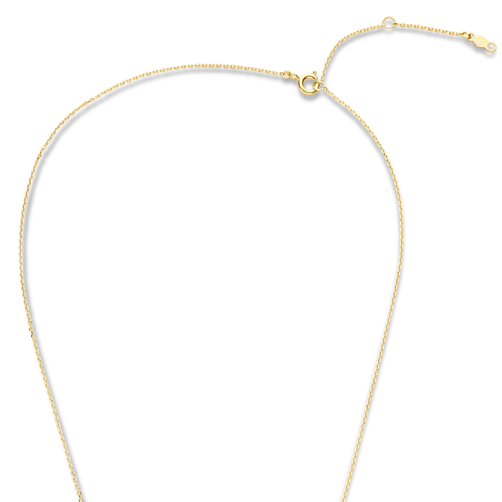 Violet Hamden Venus 925 Sterling Silver Gold-coloured Necklace with Birthstone VH340010-MAR