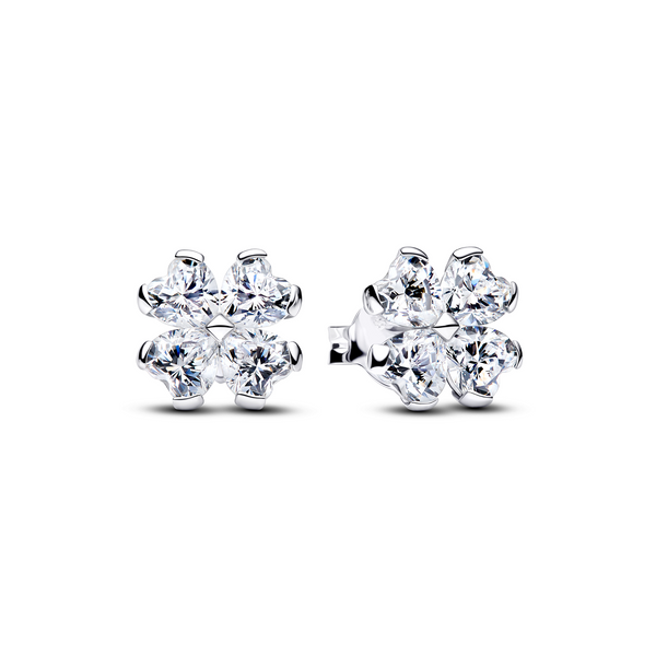 Pandora Timeless Sprankelende Geluksklaver Oorknoppen 294500C01