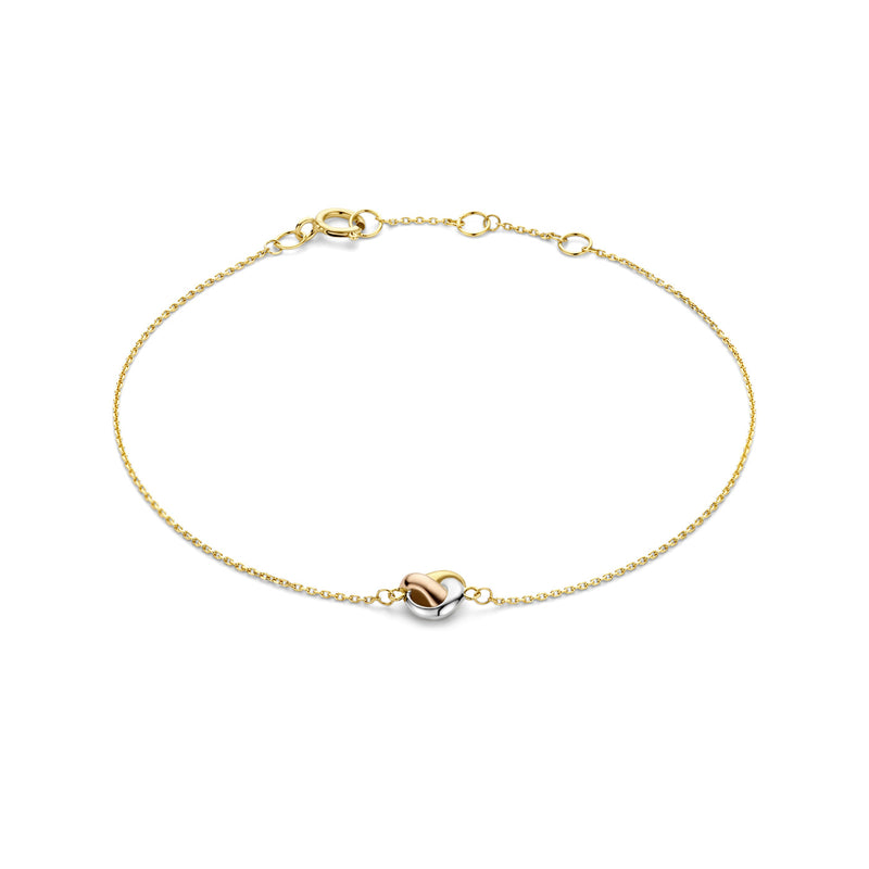 Beloro Jewels Della Spiga Mira 9 Karaat Armband BO320022-zoom-