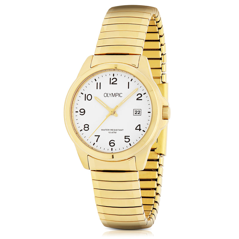Olympic Charlie Wit Heren Horloge 2002-OL26HDD006-zoom-