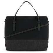 Violet Hamden Essential Bag Zwarte Schoudertas met 13 inch Laptopvak VH25034