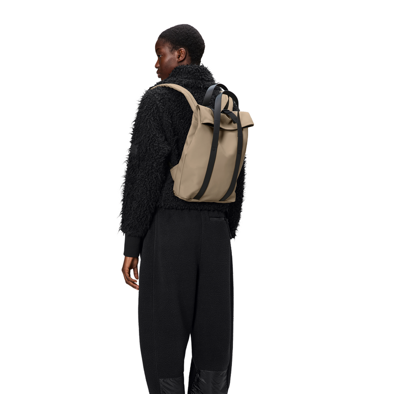 Rains Beige 2 Way Tote Backpack Mini R12780-133-zoom-