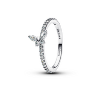 Pandora Timeless 925 Sterling Silver Sparkling Butterfly Ring 194269C03-52