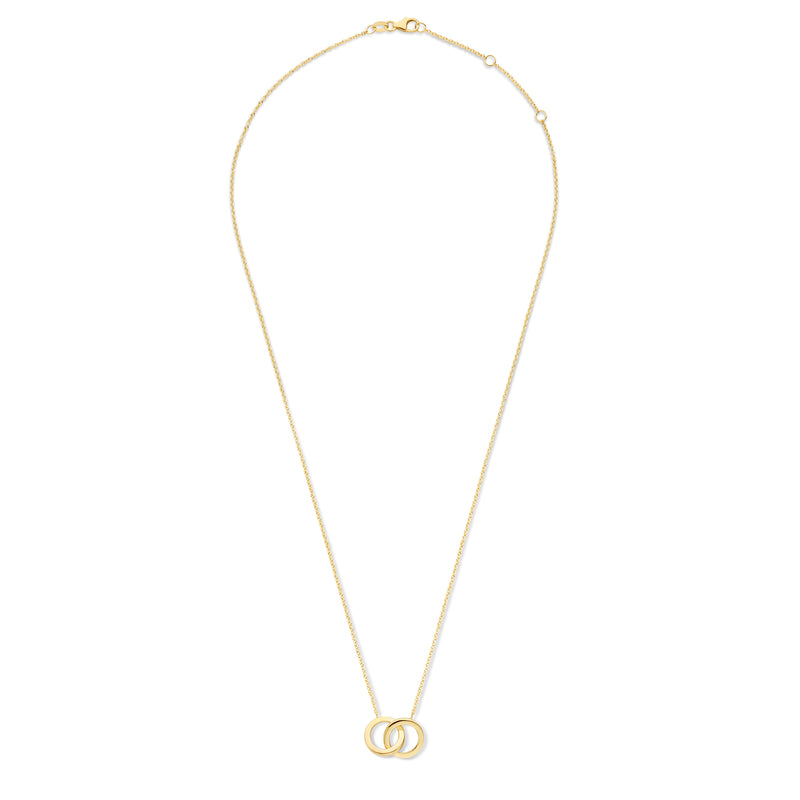 Isabel Bernard 14 Karaat Gouden Le Marais Zoé Ketting IB340131 (Lengte: 40.00-44.00 cm)-zoom-