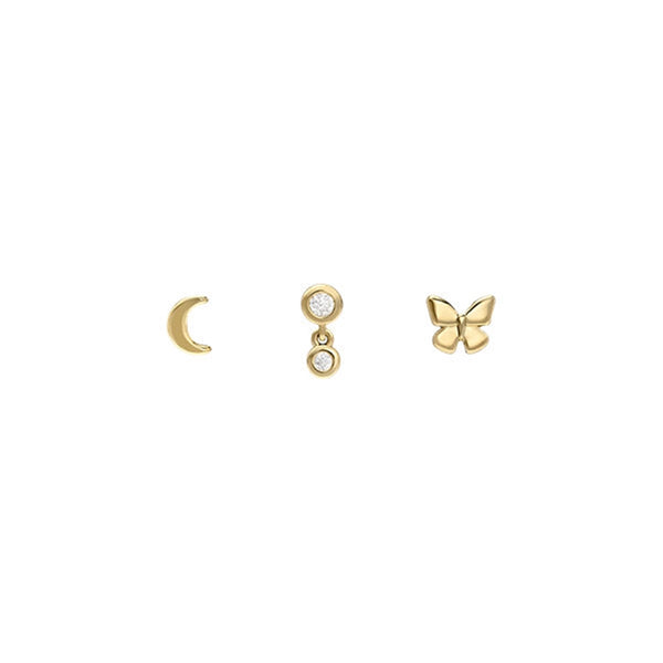 Fossil Jewelry Gold Coloured Giftset JA7278SET