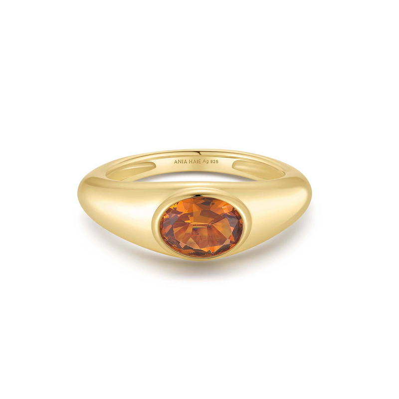 Ania Haie Melodic Poet Gold Maillard Ring R AH-R066-02G-56-zoom-