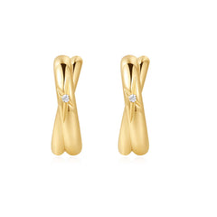 Ania Haie Dusk Divas 925 Sterling Silver Earrings 2002-AH-E061-16G