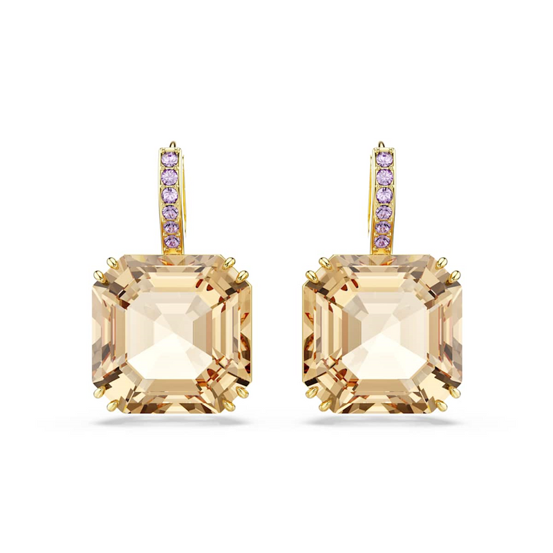 Swarovski Millenia Gold Coloured Earrings 5725744-zoom-