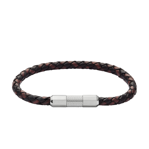 Fossil Knox Brown Stainless Steel Bracelet JF04918040