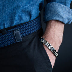 GUESS Frontiers Silver Bracelet JUMB01342JWSTT-U