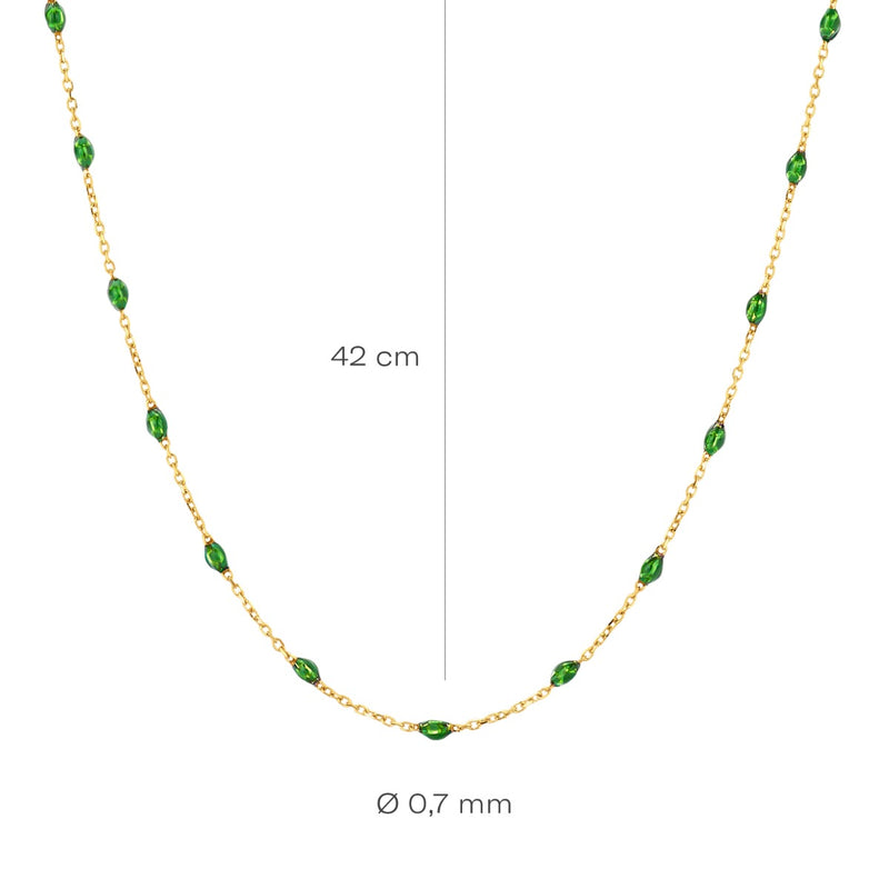 Blush 14 karaat Gouden Ketting 3162YRG-zoom-