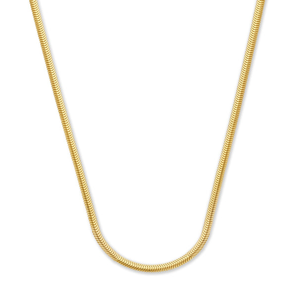 Aidee Leontine 14 karaat gouden snake ketting