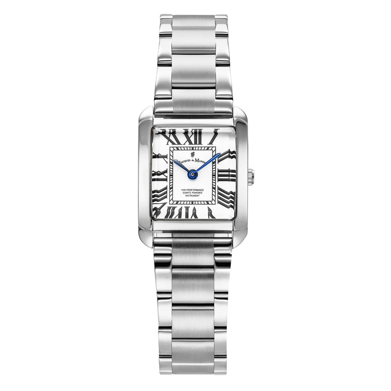Jacques du Manoir Emily Wit Dameshorloge JWL04401-zoom-