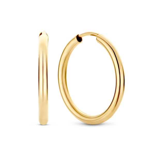 Beloro Jewels La Rinascente Constanza 9 karaat oorringen BO360050