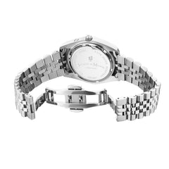 Jacques du Manoir Inspiration Multifunction Silver-Coloured Stainless Steel Unisex Watch JWN06101