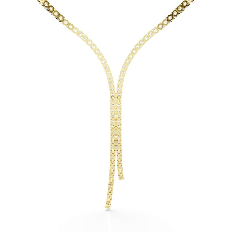 Swarovski Matrix Tennis Gouden Ketting 5750601-zoom-