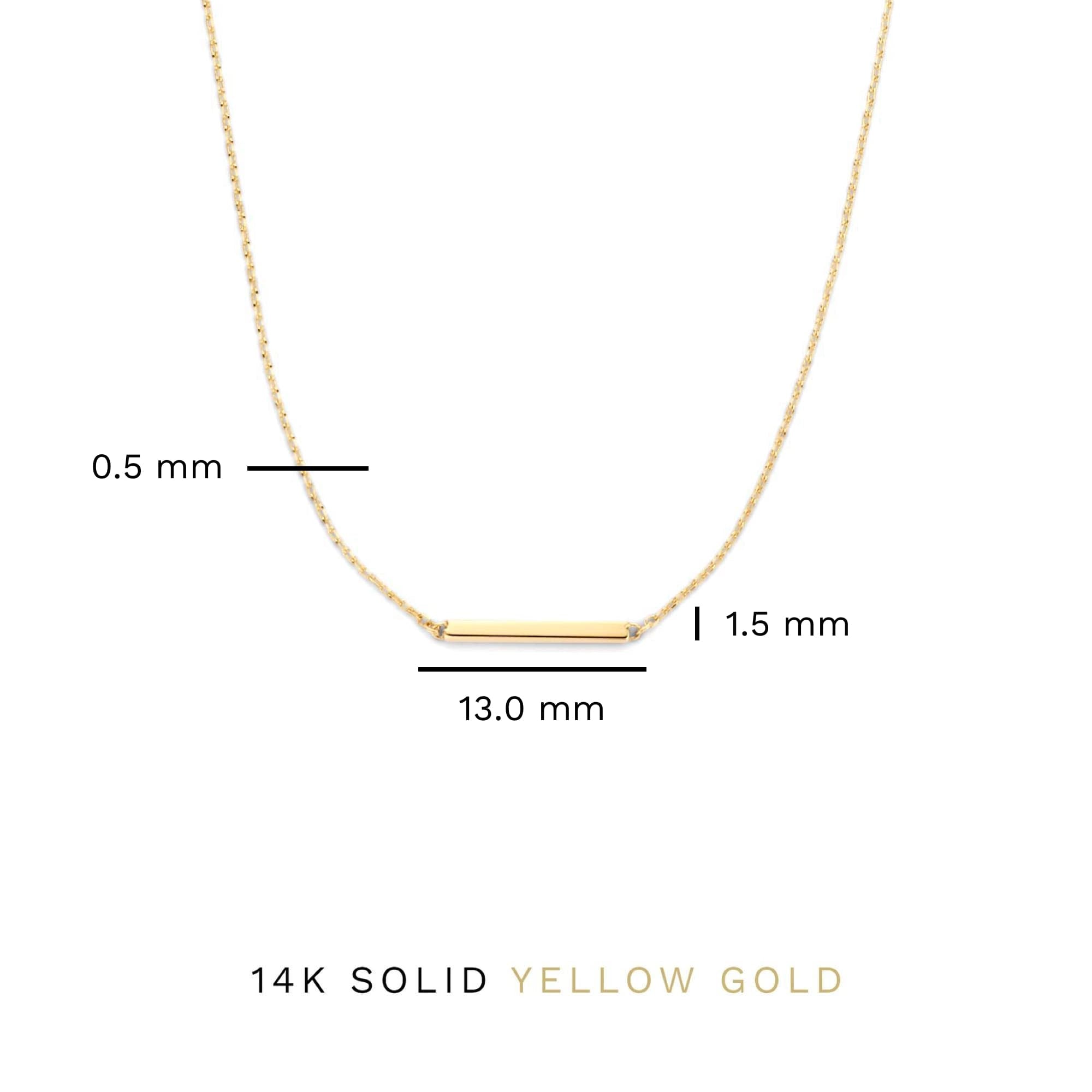 Isabel Bernard Le Marais Jolie 14 Carat Golden Necklace IB340151