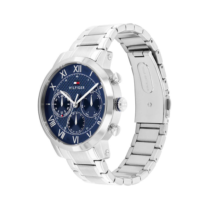 Tommy Hilfiger Zilverkleurig Herenhorloge TH1710728-zoom-